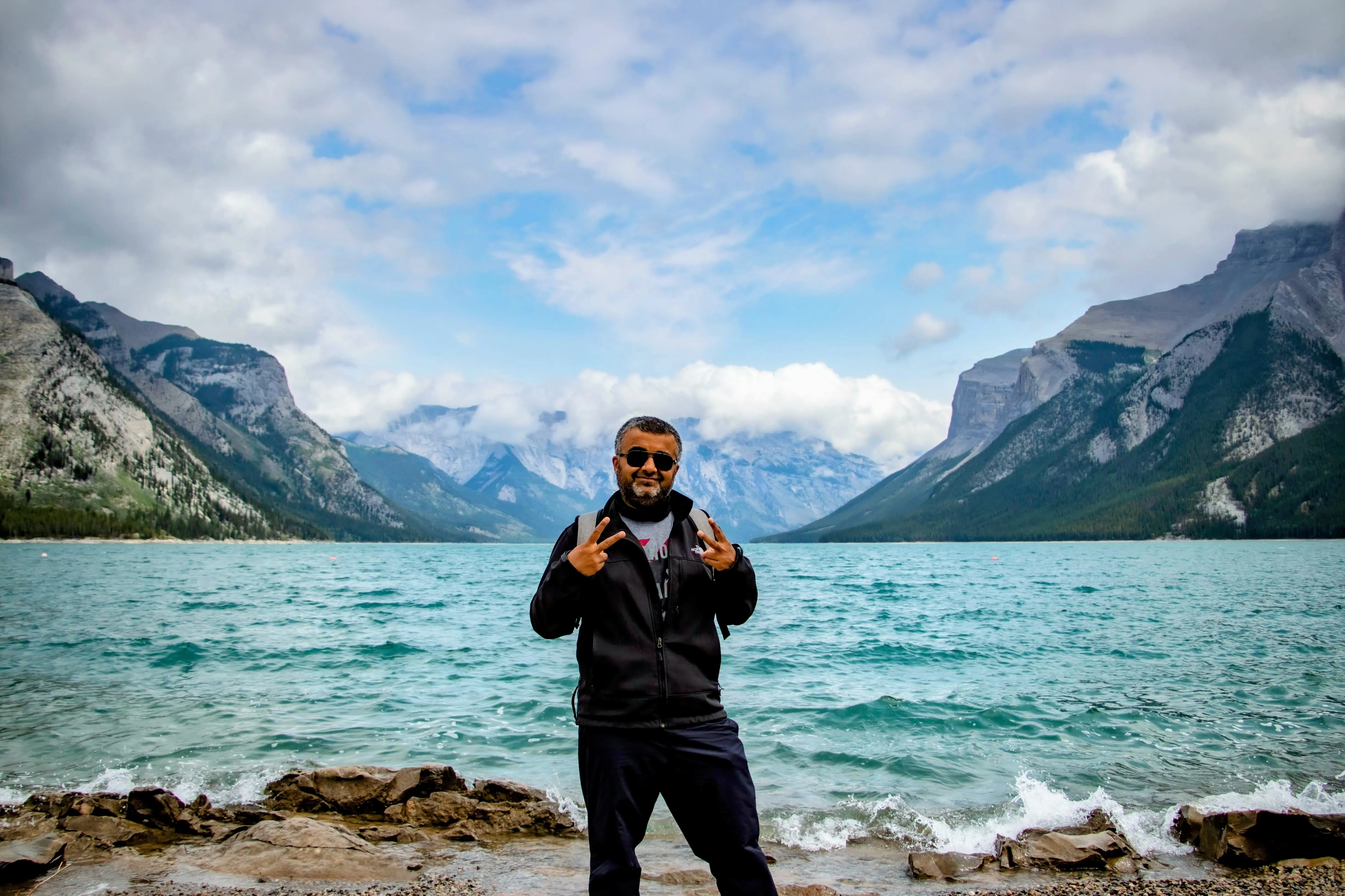 Gaurang at a scenic location