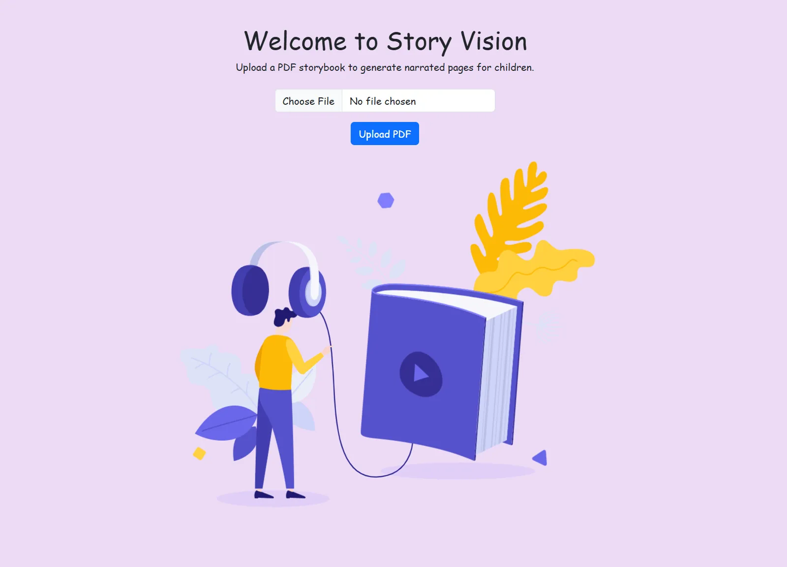 Story Vision Home Page